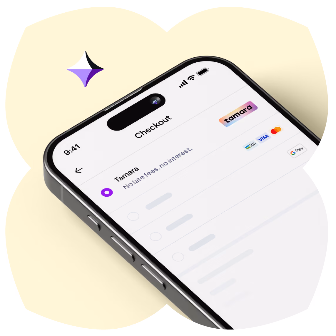 Dashboard mockup