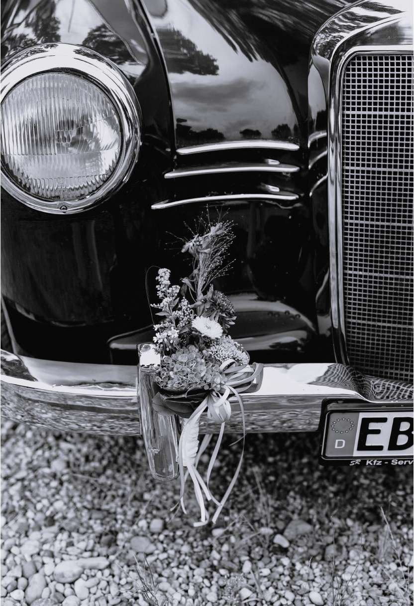 Classic Wedding Car