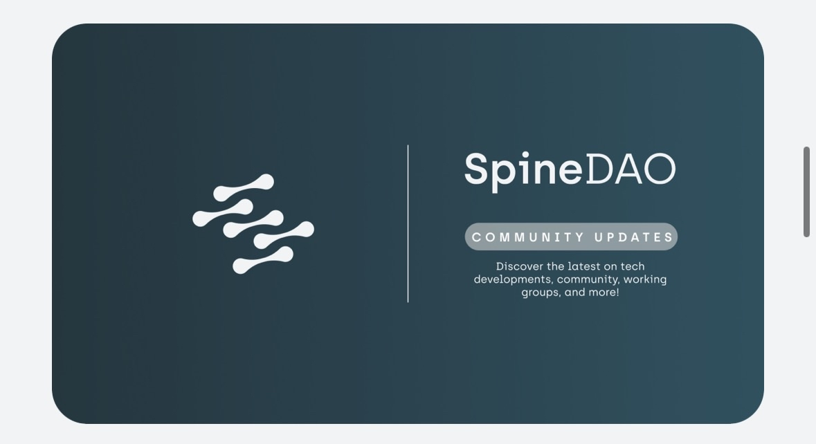 SpineDAO Q1 2026 Community Updates