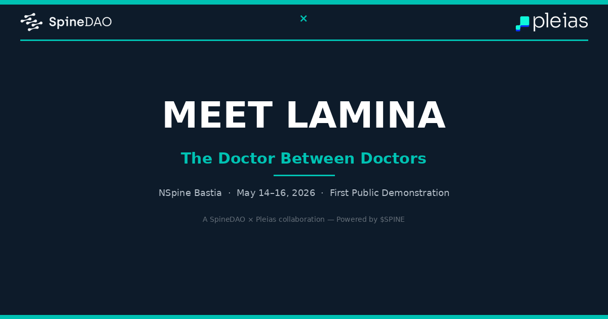 Meet Lamina - SpineDAO x Pleias