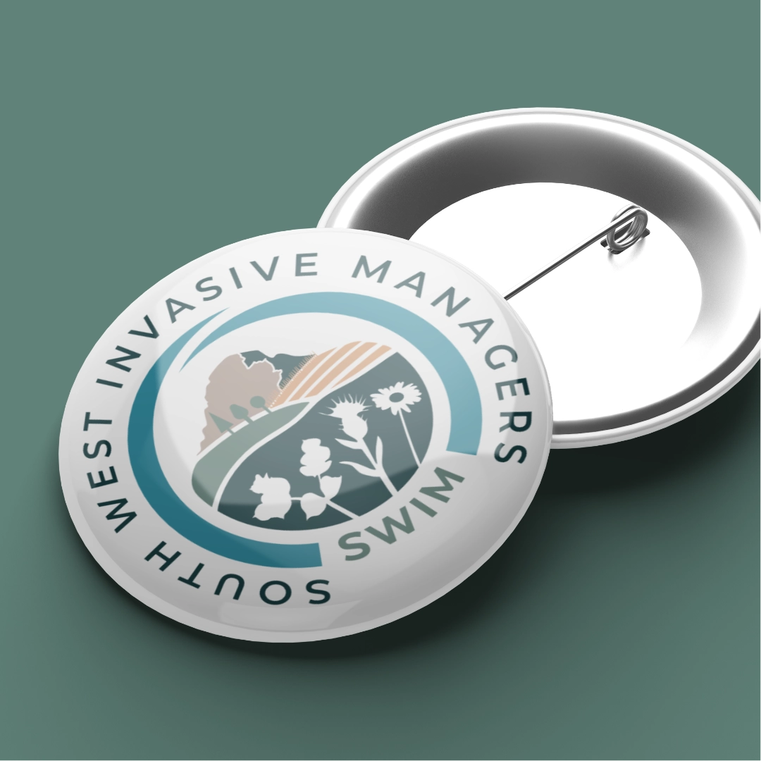 SWIM logo on a badge