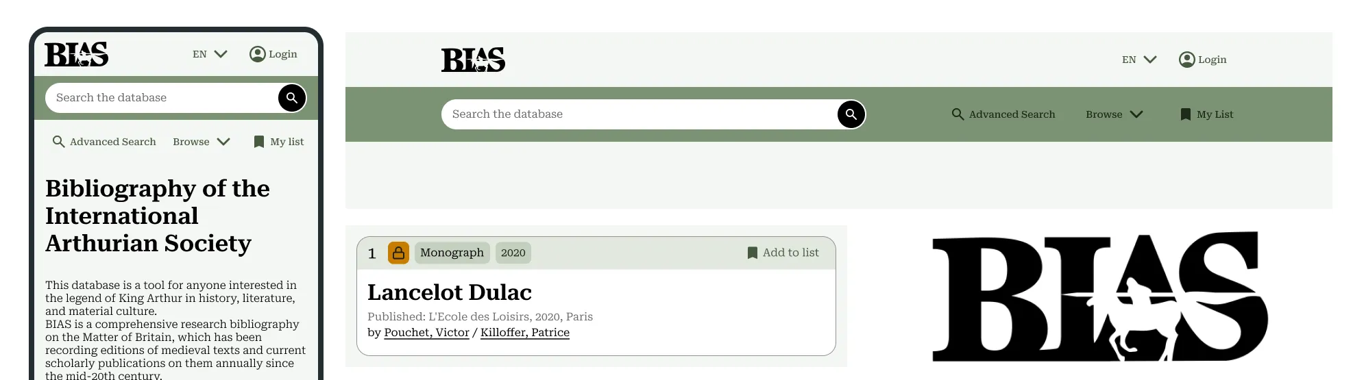 Collection of designs included in the report to demonstrate a cleaner use of colour and navigation components.