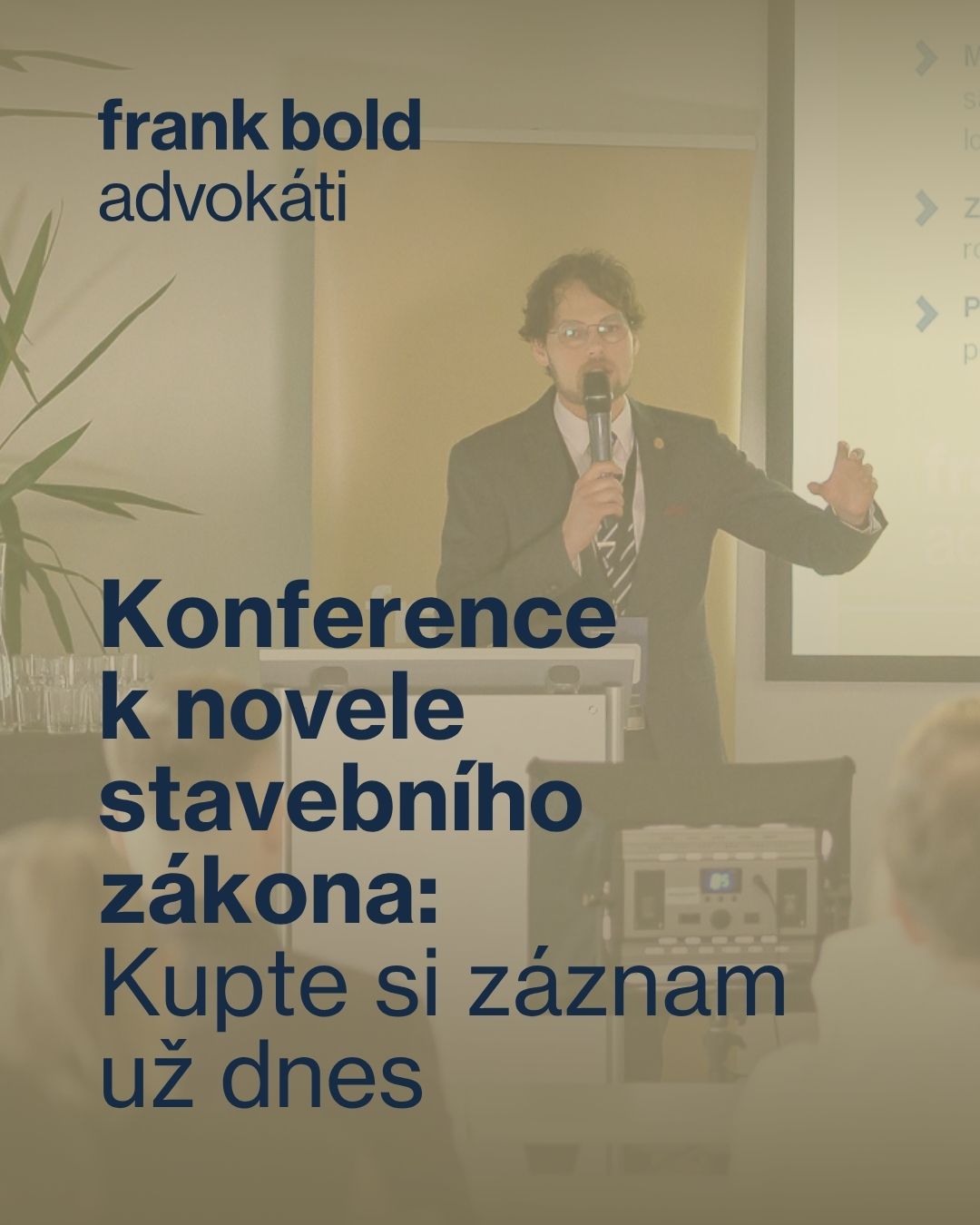 Konference k novele stavebního zákona: Kupte si záznam už dnes