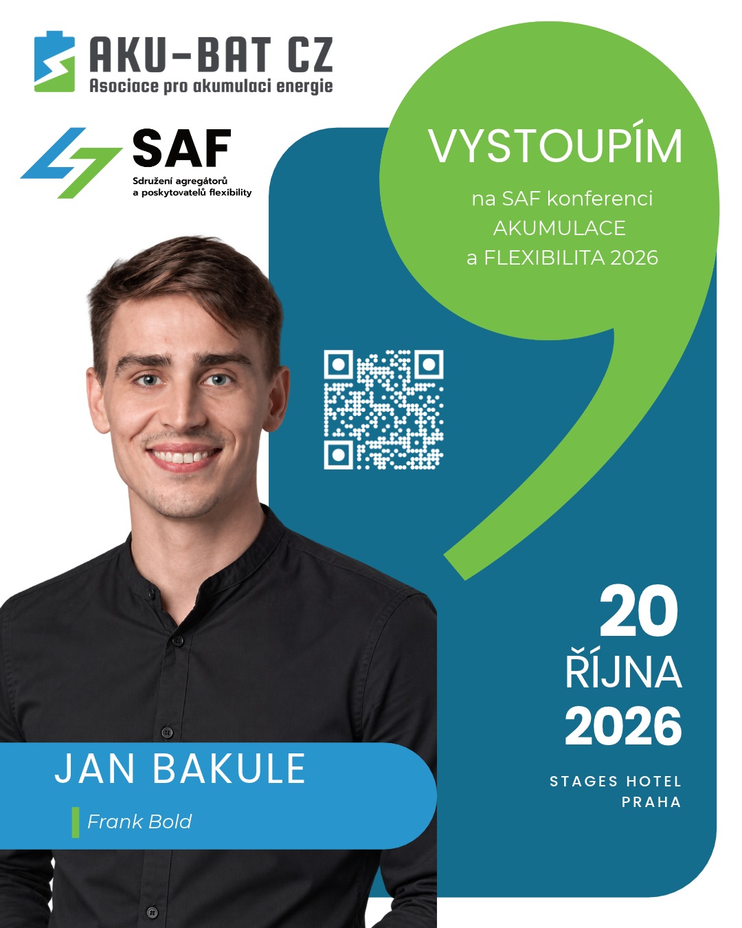 Jan Bakule's presentation at SAF Konference: Akumulace a Flexibilita 2026