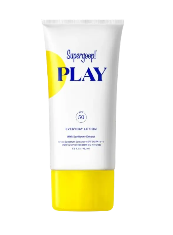 Supergoop! PLAY Everyday Lotion SPF 50 body sunscreen for active, all-over daily sun protection