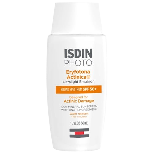 SDIN Eryfotona Actinica Ultralight Mineral SPF 50+ face sunscreen with DNA Repairsomes for sun damage repair