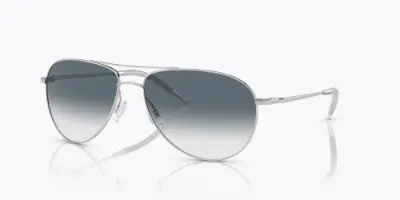 Oliver Peoples Benedict double‑bridge aviator sunglasses for women, Italian‑made understated luxury aviators with slim metal frame and optional photochromic lenses.