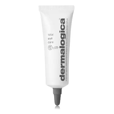 Dermalogica Total Eye Care SPF 15 mineral eye sunscreen for contact lens wearers, professional-grade long-lasting eye protection cream