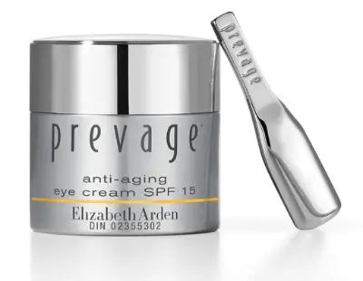 Elizabeth Arden PREVAGE anti-aging eye cream SPF 15 with Idebenone luxurious mineral sunscreen, encapsulated SPF with metal applicator