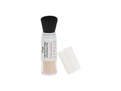 derma e sun protection mineral powder spf 30 translucent brush on sunscreen