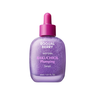 EQQUALBERRY Deep Cera Bakuchiol Plumping Serum gel-cream for plumping skin and strengthening moisture barrier