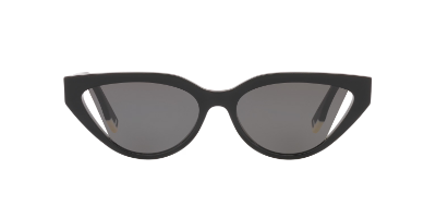Fendi FE40009I black acetate cat eye sunglasses luxury Italian design