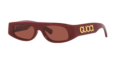 Gucci GG1771S narrow rectangle sunglasses for oval faces