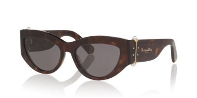 Dior DiorTribales B1I Havana cat-eye sunglasses for oval faces