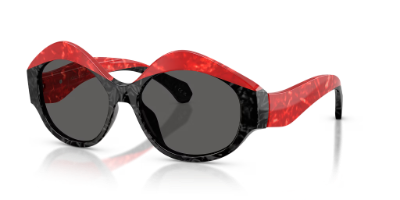 Alain Mikli A05520 designer round sunglasses for oval faces