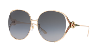 Gucci GG0225S oversized square sunglasses for oval faces