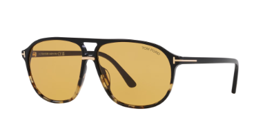 Tom Ford Bruce oversized acetate sunglasses for oval faces