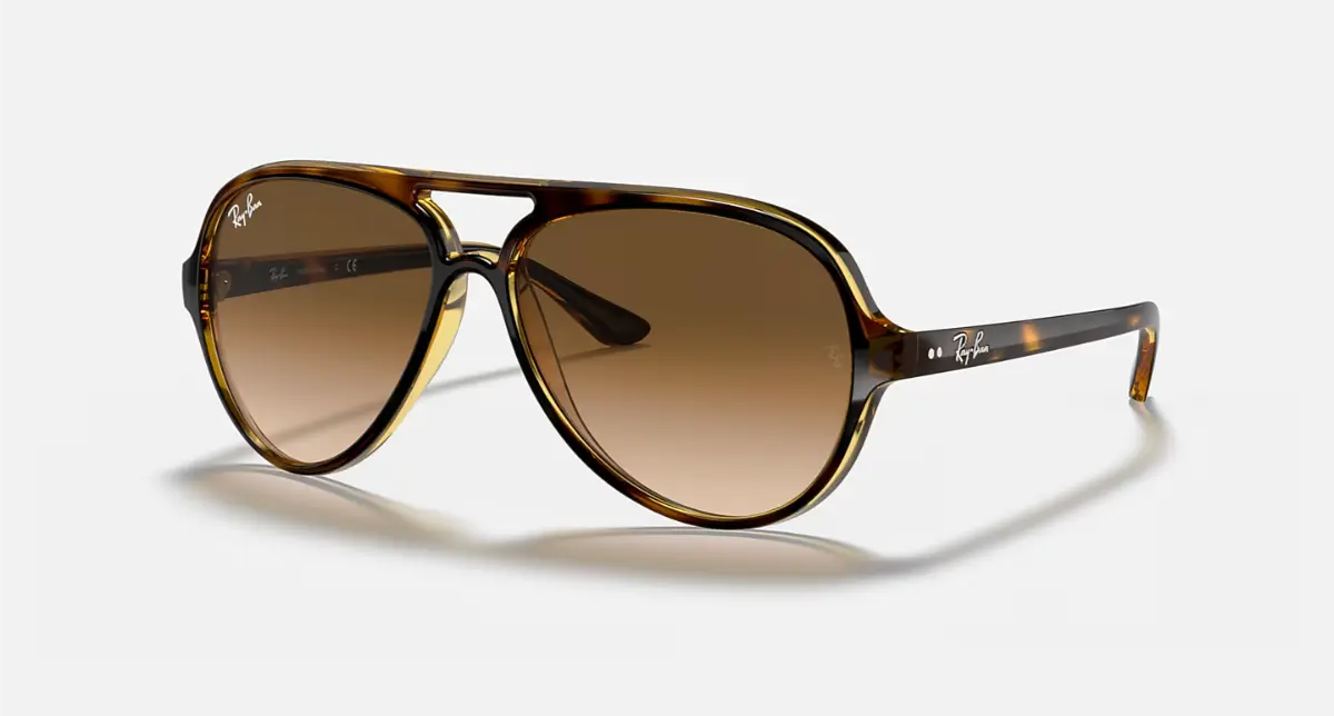 Ray‑Ban RB4125 Cats 5000 cat‑eye sunglasses, prescription‑ready driving sunglasses for women