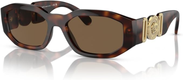The best hexagonal sunglasses for women by Versace in 2026 on a white background