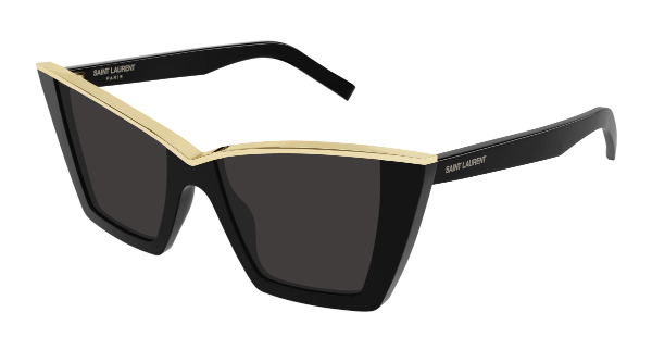 The best designer cat-eye sunglasses by Saint Laurent 2026 on a white background