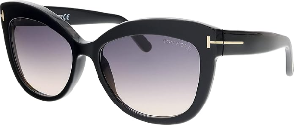 The best Tom Ford gradient cat-eye sunglasses 2026 on a white background
