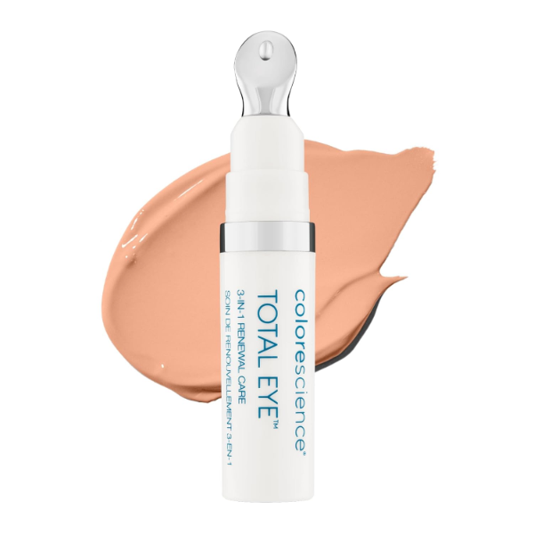 The best tinted under-eye sunscreen by Colorescience 2026 on a white background