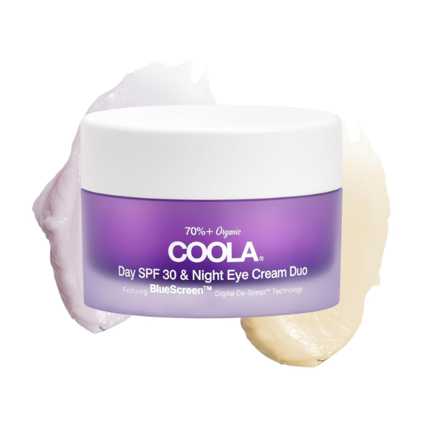 The best day and night eye sunscreen by COOLA 2026 on a white background