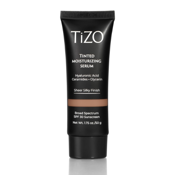 The best mineral tinted sunscreen for dark skin by TIZO 2026 on a white background