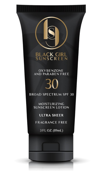The best moisturizing sunscreen for dry dark skin by Black Girl Sunscreen 2026 on a white background