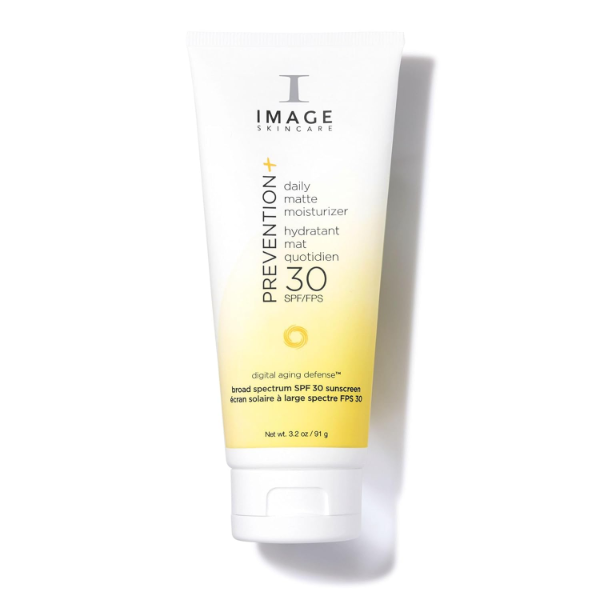 The best mattifying face sunscreen for oily skin by IMAGE Skincare 2026 on a white background