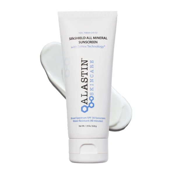 ALASTIN SkinCare SilkSHIELD Mineral Sunscreen SPF 30 the best luxury mineral sunscreen for mens sensitive skin 2026 on a white background