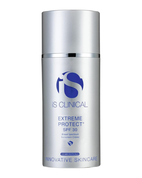 iS Clinical Extreme Protect SPF 30 the best treatment grade sunscreen for dry mature mens skin 2026 on a white background