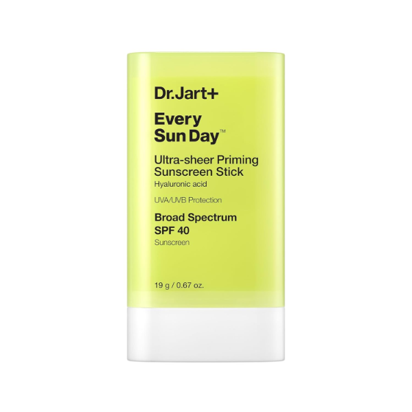 The best matte pore-blurring sunscreen stick for oily skin by Dr.Jart+ 2026 on a white background