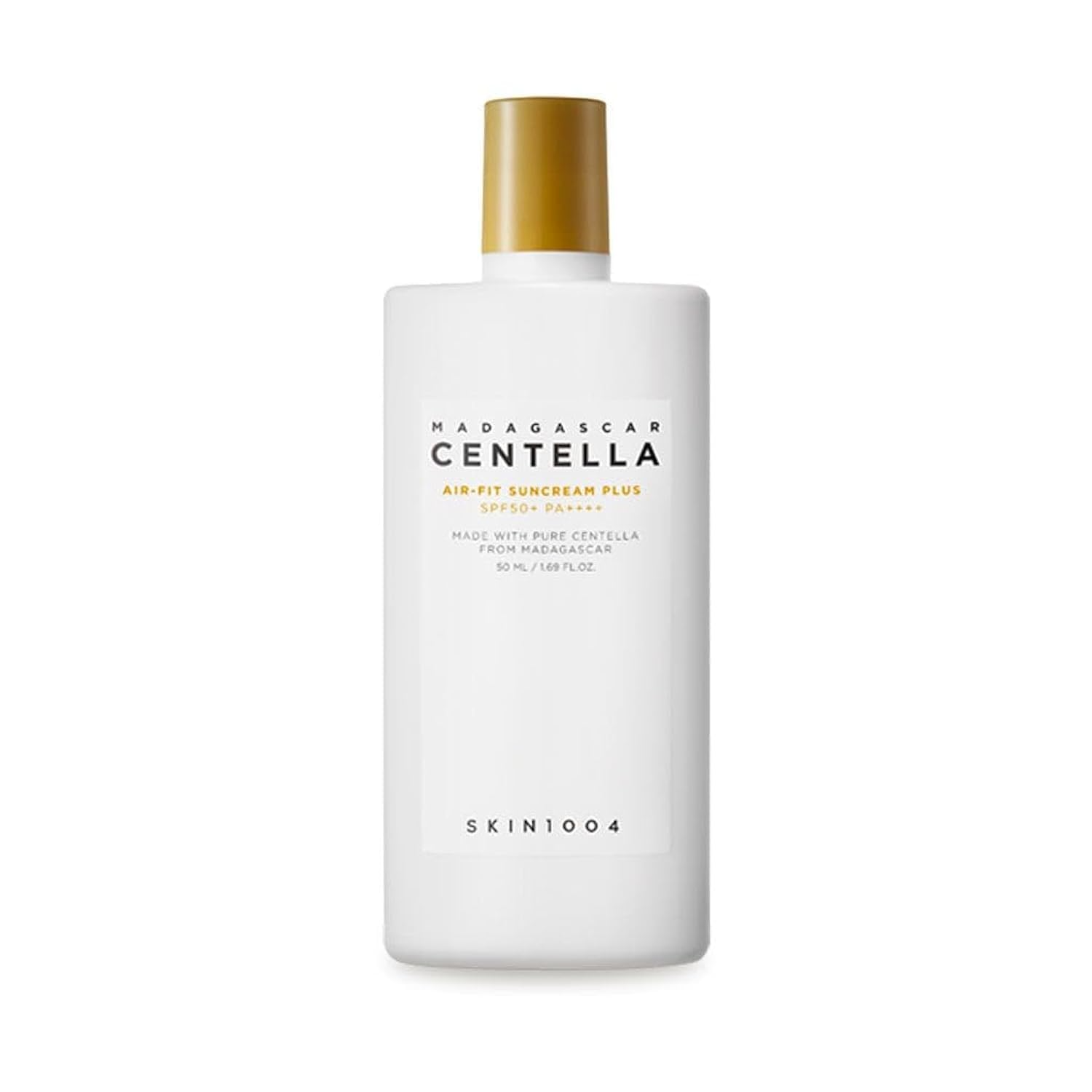 The best matte mineral sunscreen with centella for oily sensitive skin by SKIN1004 2026 on a white background