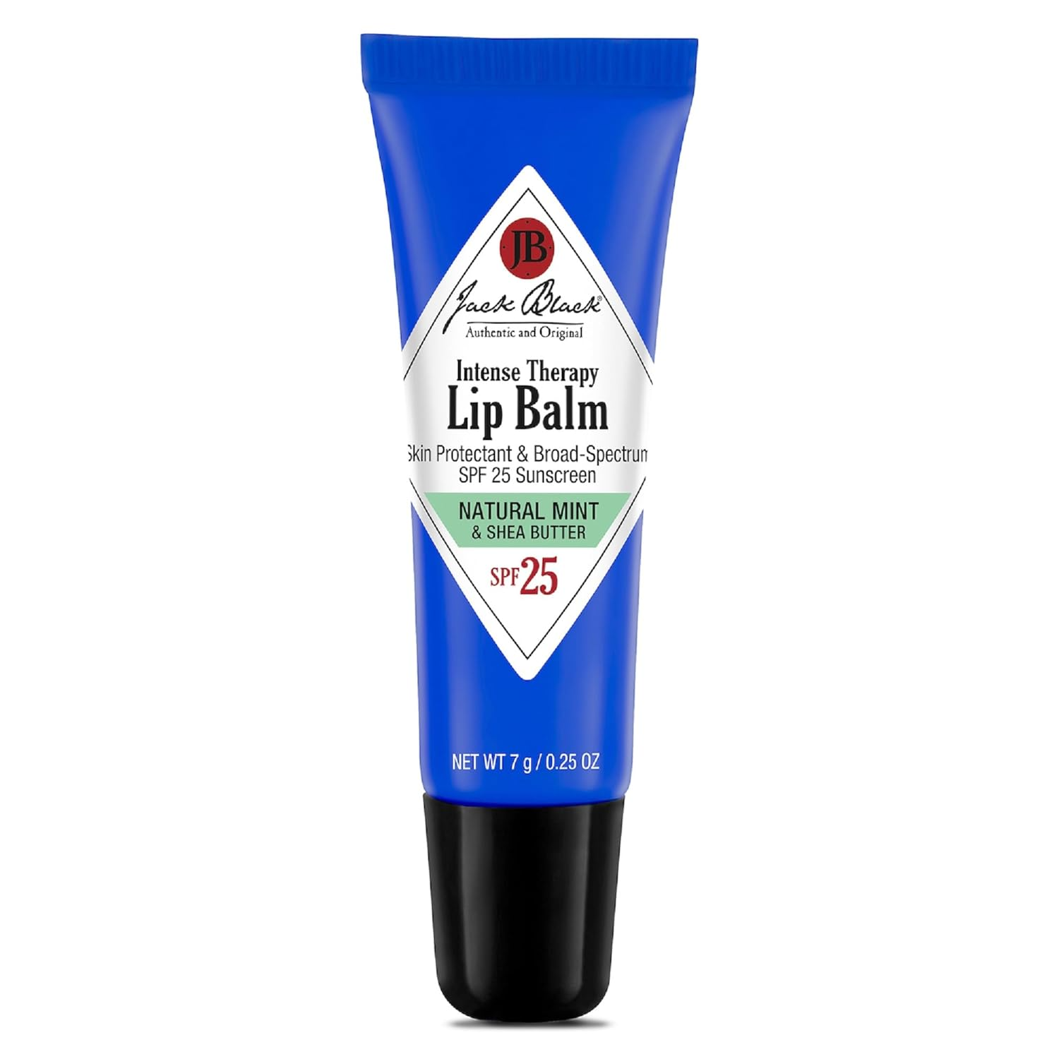 The best intense therapy lip balm with SPF for dry chapped lips by Jack Black 2026 on a white background