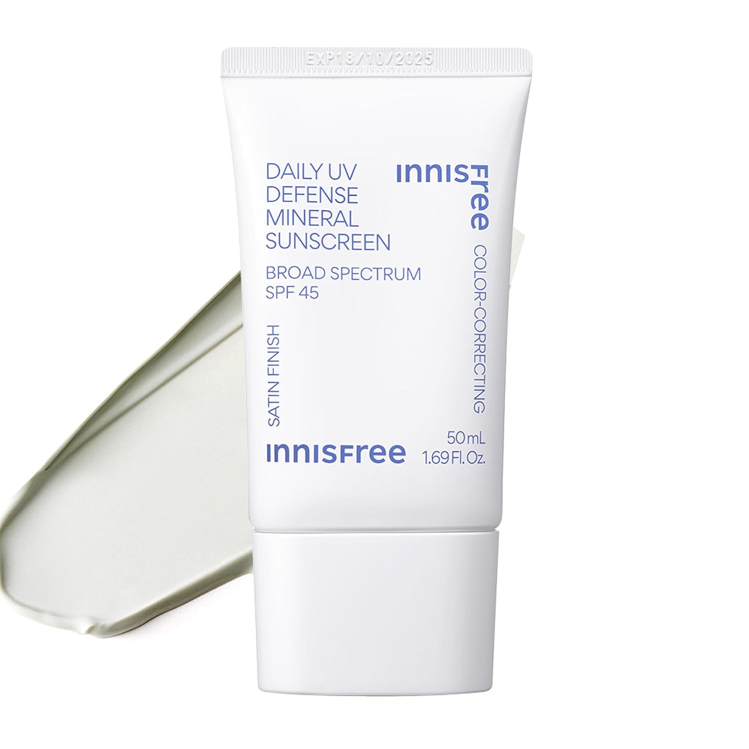 The best daily mineral sunscreen for redness-prone sensitive skin by innisfree 2026 on a white background