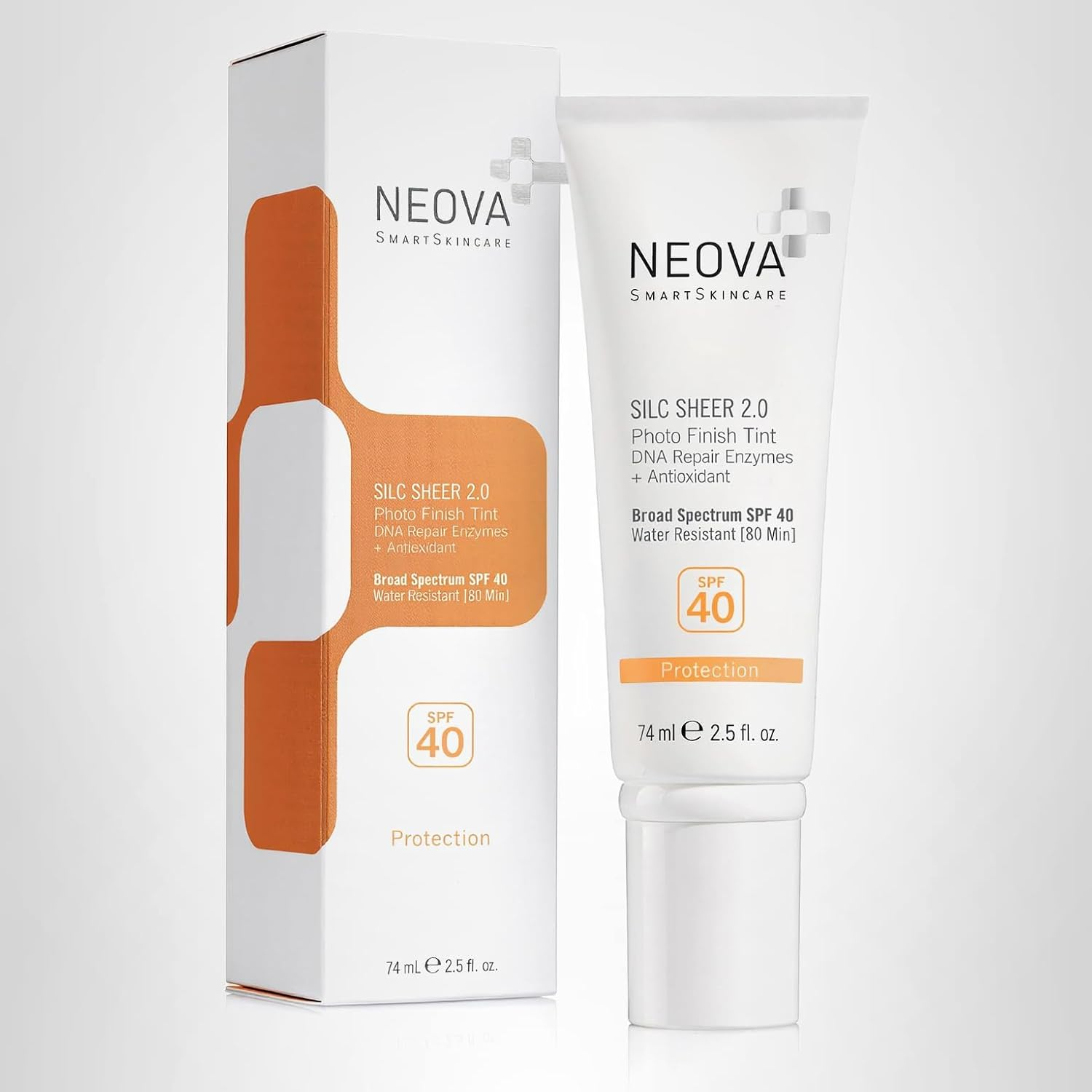 The best lightweight tinted sunscreen for daily redness defense by NEOVA 2026 on a white background