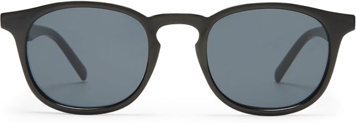 The best club-style rectangular sunglasses with European narrow fit for small faces by Le Specs 2026 on a white background