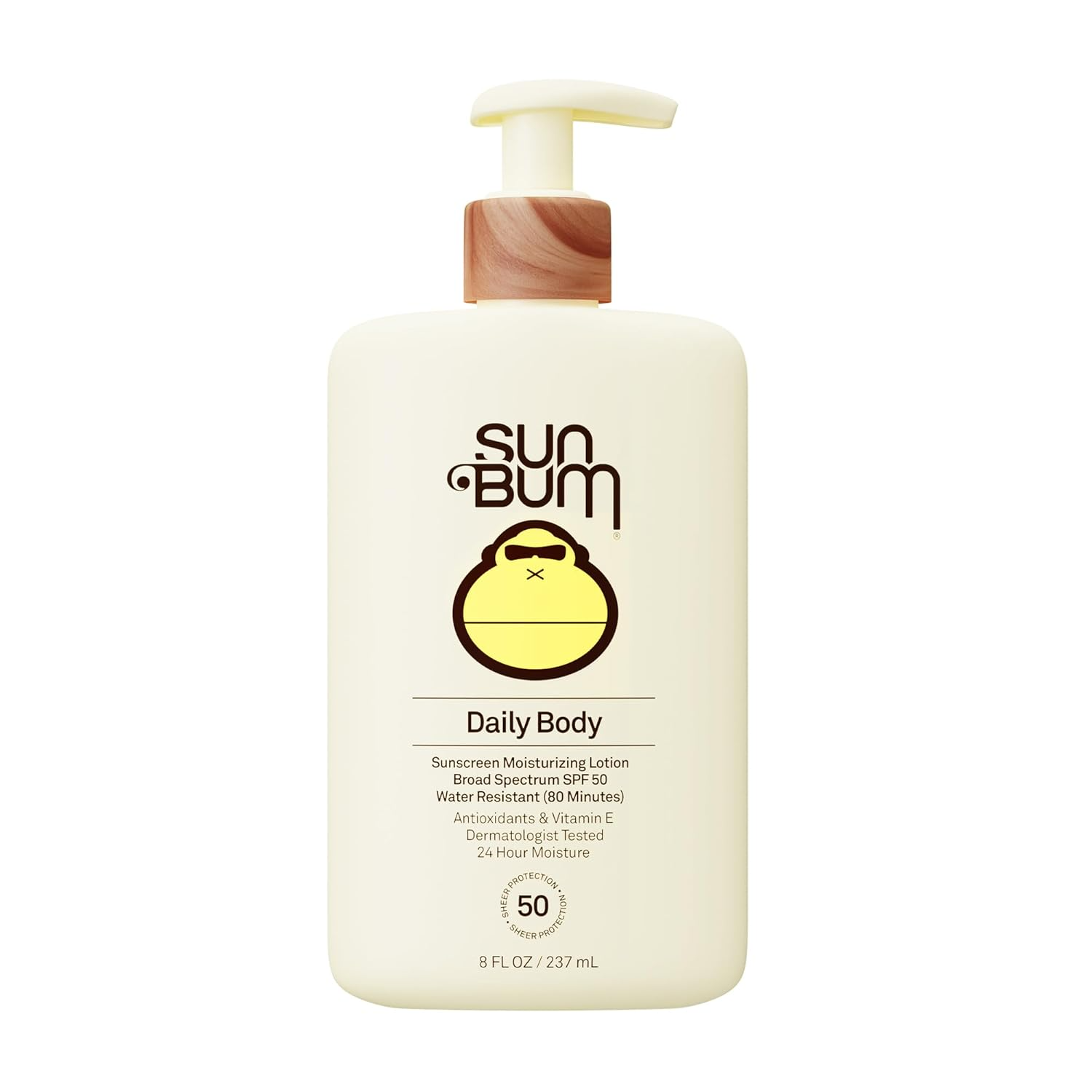 The best budget beach sunscreen lotion by Sun Bum 2026 on a white background