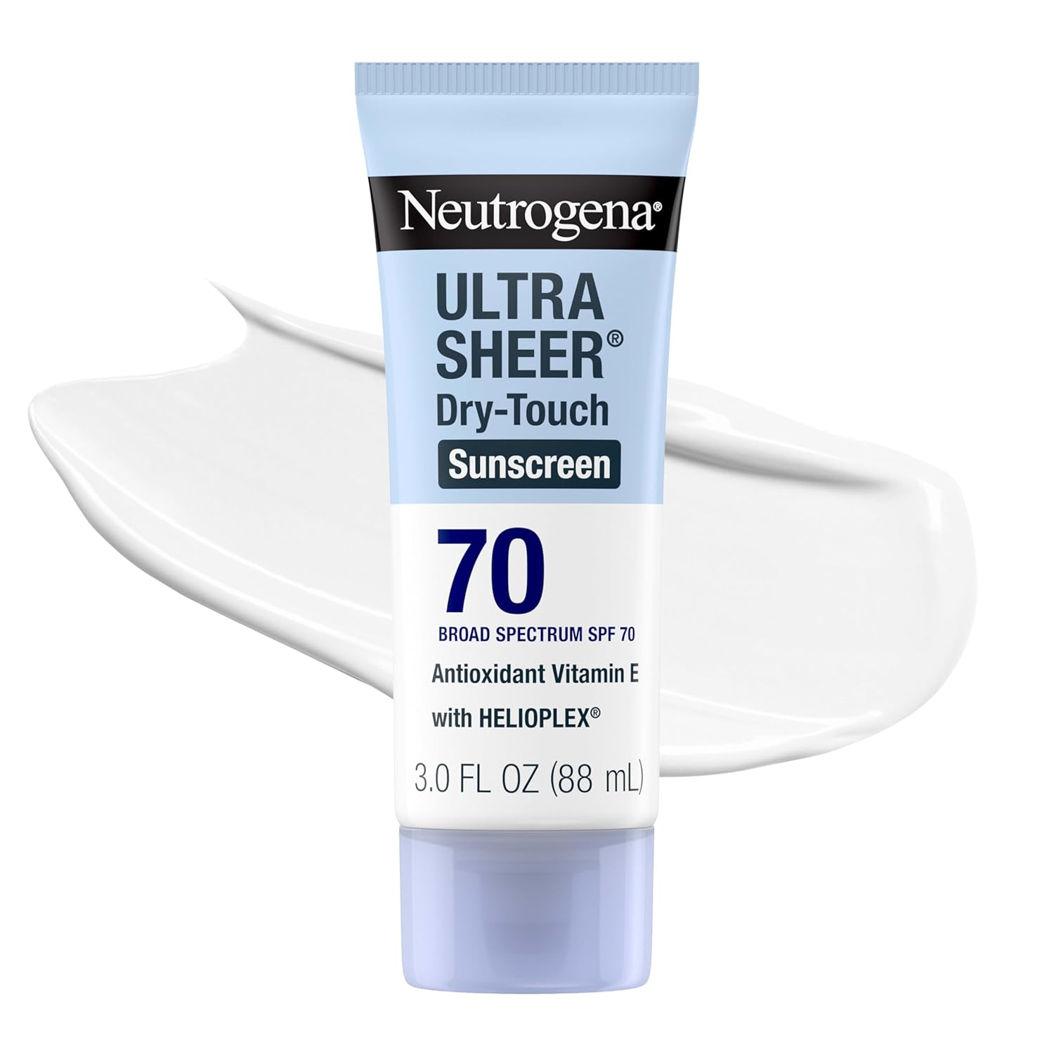 The best budget dry-touch sunscreen by Neutrogena 2026 on a white background