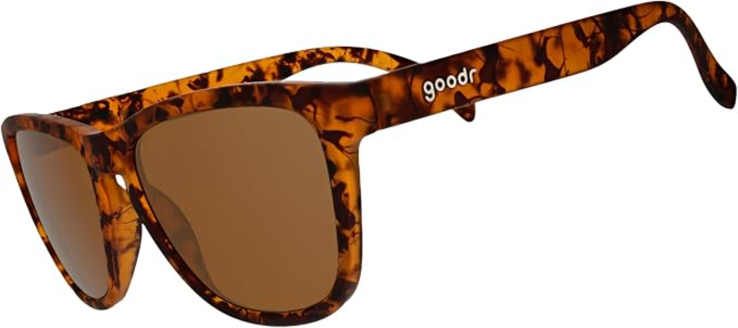 The best polarized sport wayfarer sunglasses by goodr 2026 on a white background