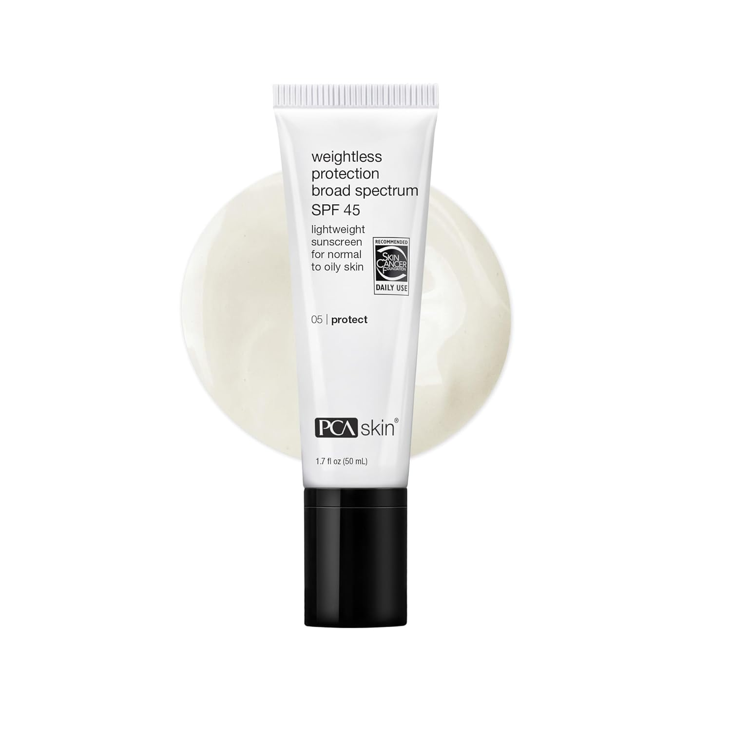 The best calming sunscreen for red post-acne marks by PCA Skin 2026 on a white background