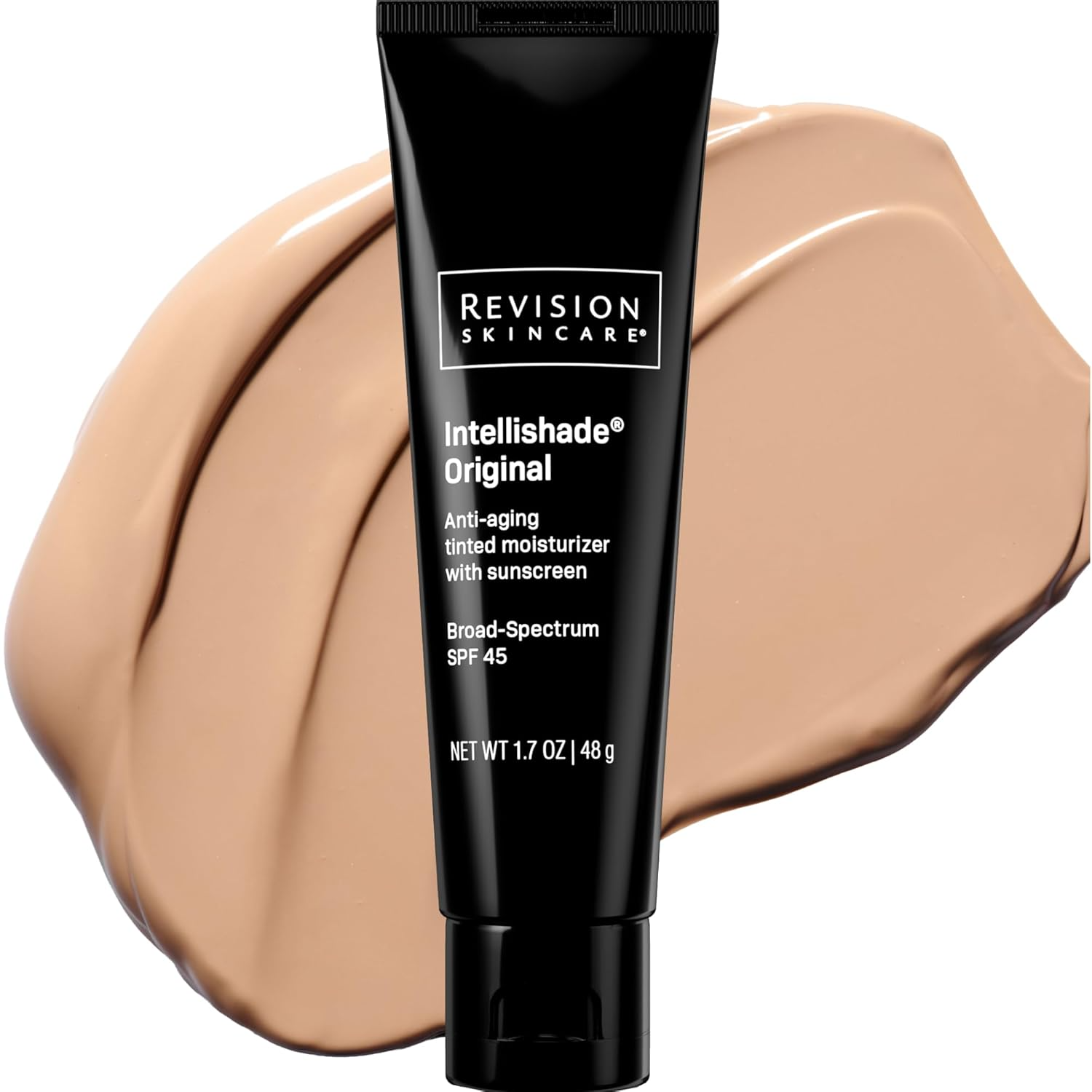 The best buildable anti-aging tinted moisturizer by Revision Skincare 2026 on a white background