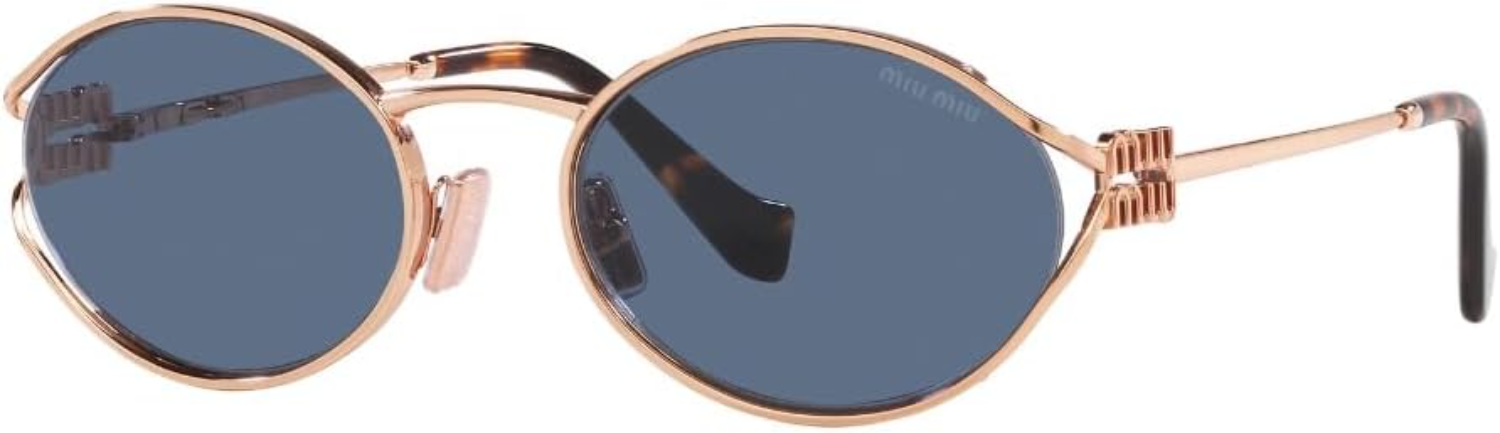 The best designer oval sunglasses for square faces by Miu Miu 2026 on a white background