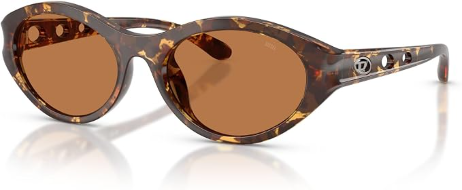 The best universal-fit oval sunglasses for square faces by Diesel 2026 on a white background