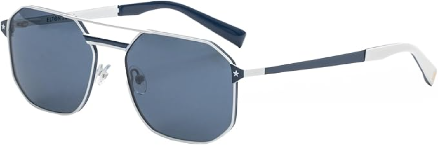The best polarized octagon sunglasses by Elton John Eyewear 2026 on a white background