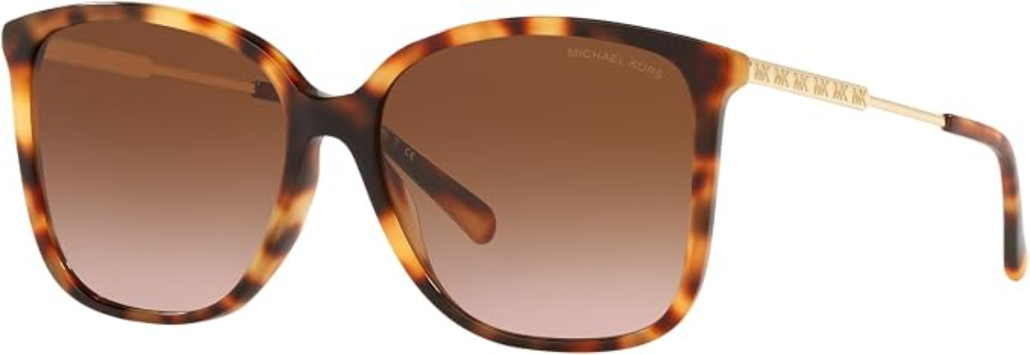 The best amber tortoise square sunglasses by Michael Kors 2026 on a white background