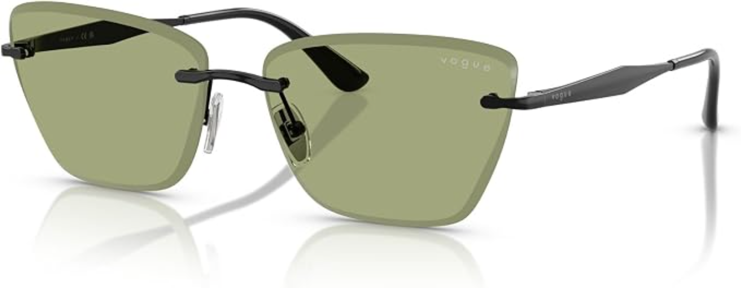 The best rimless cat-eye sunglasses by Vogue Eyewear 2026 on a white background