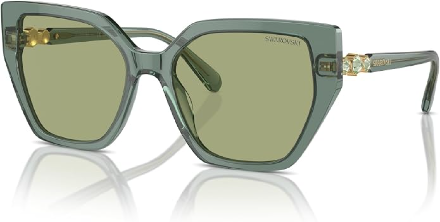 The best oversized butterfly sunglasses by Swarovski 2026 on a white background