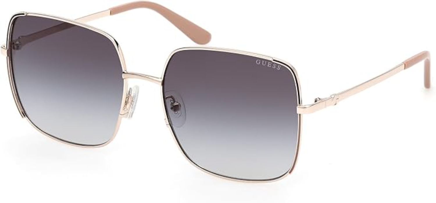 The best oversized metal square sunglasses by Guess 2026 on a white background
